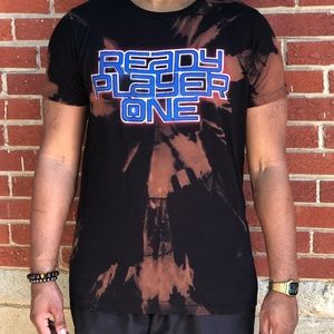 Custom BLACK tie dye Graphic T-Shirts
